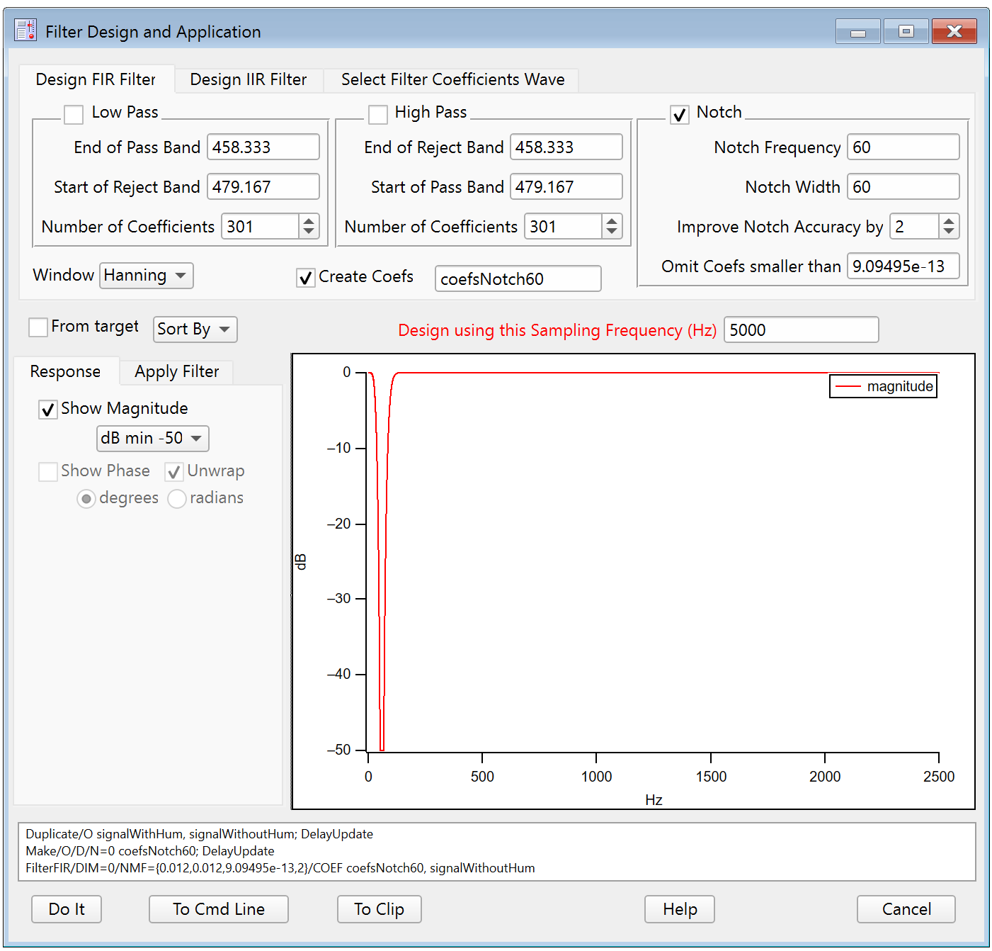Signal Processing | Igor Pro