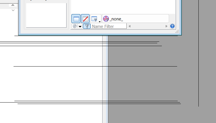 Window scaling glitches